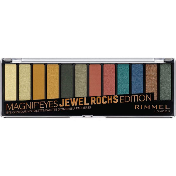 RIMMEL LONDON Rimmel London Magnif'Eyes Eyeshadow Palette - 009 Jewel Rocks 12 Shades -