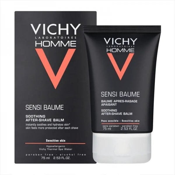 Vichy Homme Sensi Baume Aftershave Balm 75ml