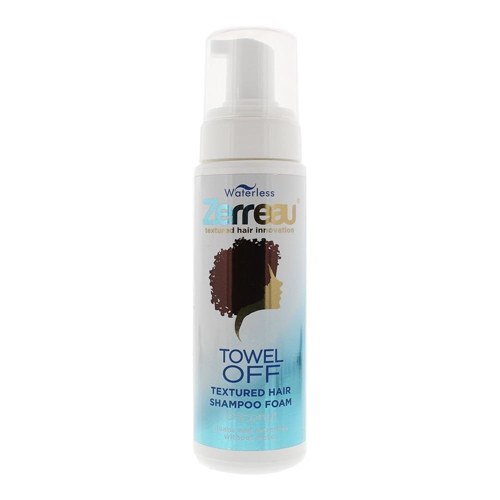 ZERREAU Zerreau Towel Off Textured Hair Shampoo Foam 180ml - Health & Beauty > Personal Care > Hair Care > Shampoo & Conditioner > Shampoo Shampoo