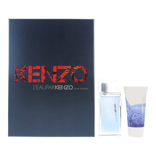 Kenzo Kenzo Leau Par Kenzo Pour Homme Gift Set 50ml EDT Spray + 50ml Body Shampoo - Health & Beauty > Personal Care > Cosmetics > Perfumes & Colognes > Eaux de Parfum Gift Set