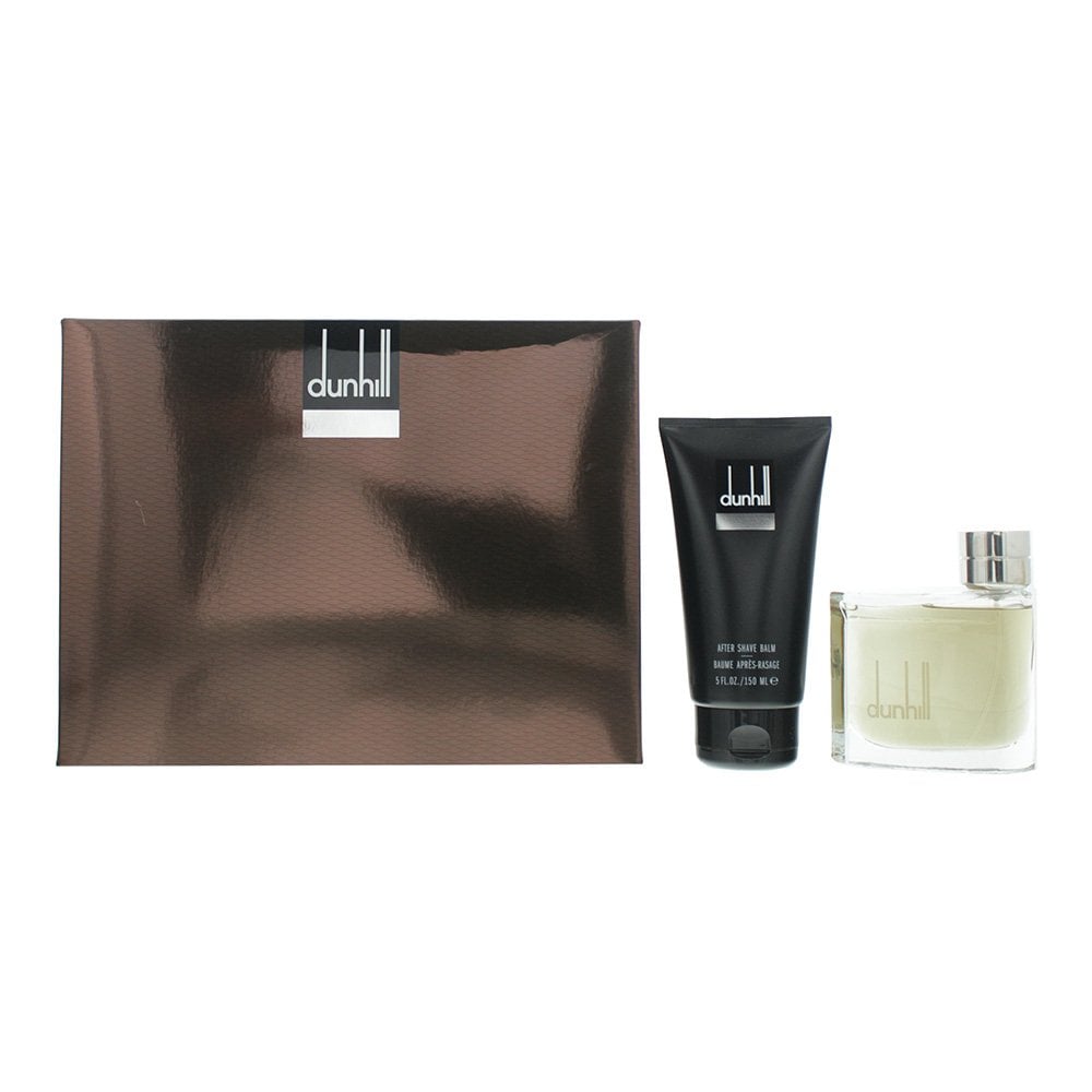Dunhill Dunhill Brown 2 Piece Gift Set: 75ml EDT Spray - Aftershave Balm 150ml -