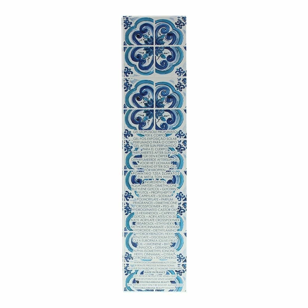 Dolce & Gabbana Dolce And Gabbana Light Blue Summer Gel After Sun Gel 150ml - Health & Beauty > Personal Care > Cosmetics > Skin Care > Sunscreen Aftersun