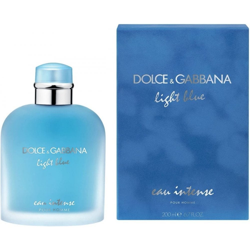 Dolce And Gabbana Light Blue Pour Homme Intense 200ml EDP Spray