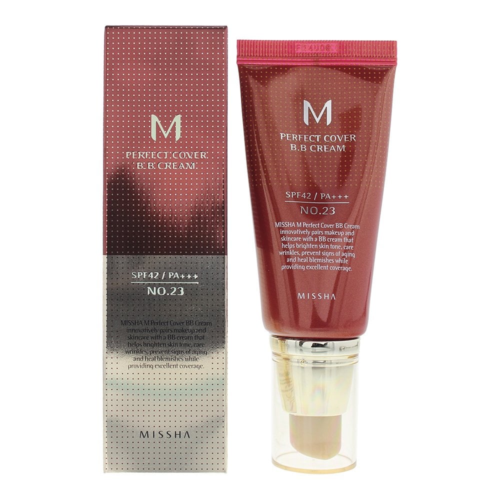 MISSHA Missha Perfect Cover Bb Cream 50ml - 23 Natural Beige - Health & Beauty > Personal Care > Cosmetics > Makeup > Face Makeup > Foundations & Concealers Bb Cream