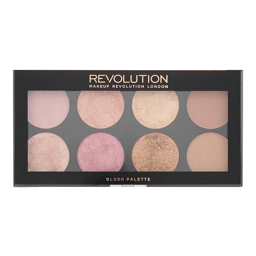 Revolution London Revolution Blush Golden Sugar 2 Rose Gold Blush Palette 8 X 1.625G -
