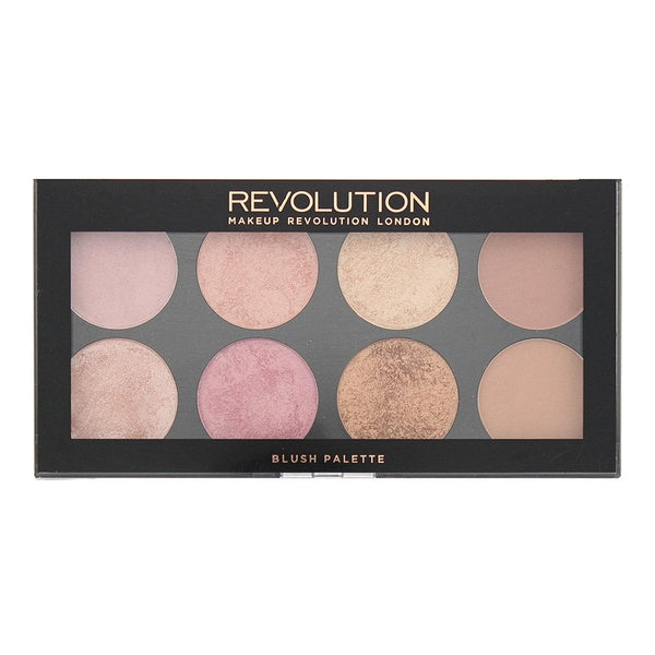 Revolution London Revolution Blush Golden Sugar 2 Rose Gold Blush Palette 8 X 1.625G -