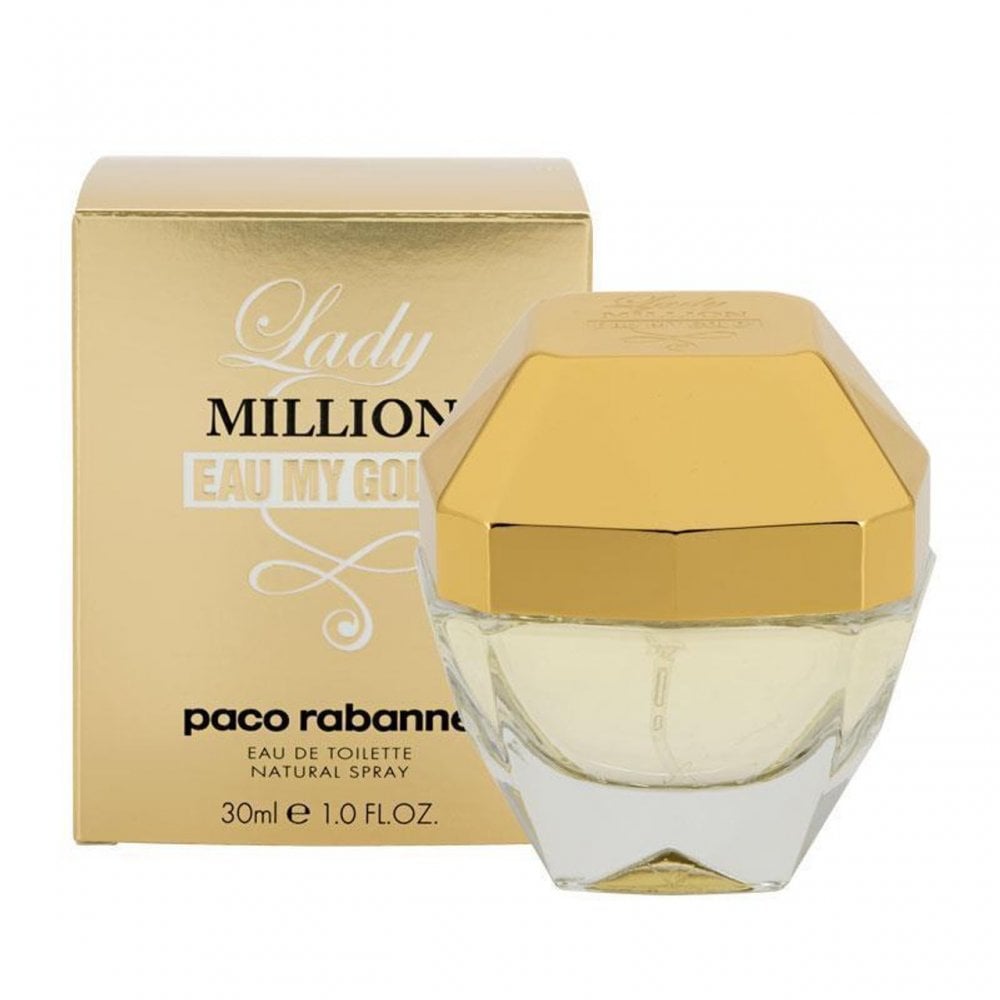 Paco Rabanne Paco Rabanne Lady Million Eau My Gold 30ml EDT Spray - Health & Beauty > Personal Care > Cosmetics > Perfumes & Colognes > Eaux De Toilette EDT