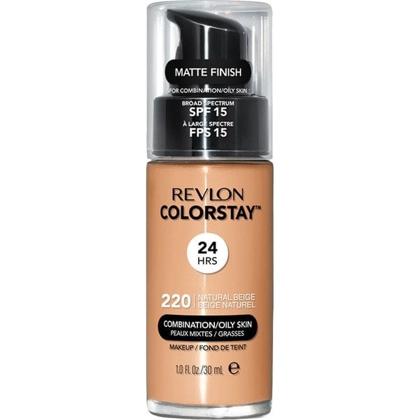 Revlon Revlon Colorstay Liquid Foundation - 220 Natural Beige - Health & Beauty > Personal Care > Cosmetics > Makeup > Face Makeup > Foundations & Concealers Cosmetics
