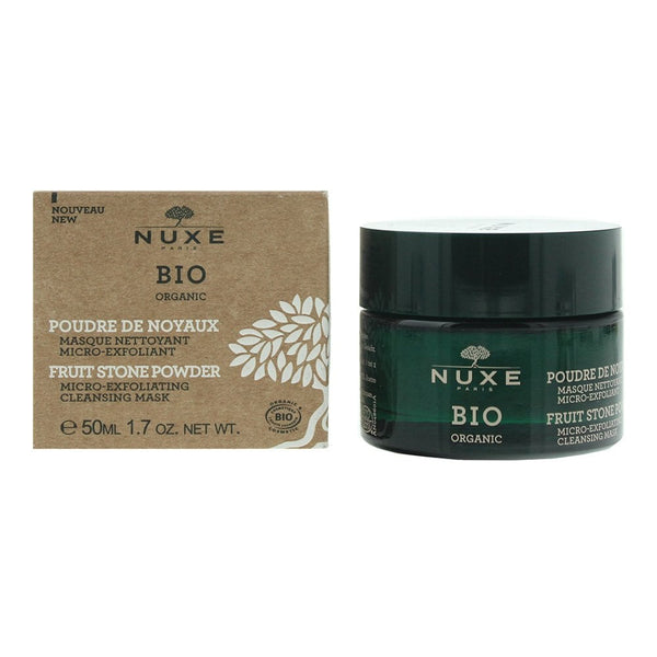 Nuxe Nuxe Bio Organic Fruit Stone Powder Micro-Exfoliating Cleansing Mask 50ml - Health & Beauty > Personal Care > Cosmetics > Skin Care > Toners & Astringents > Toners Cleanser