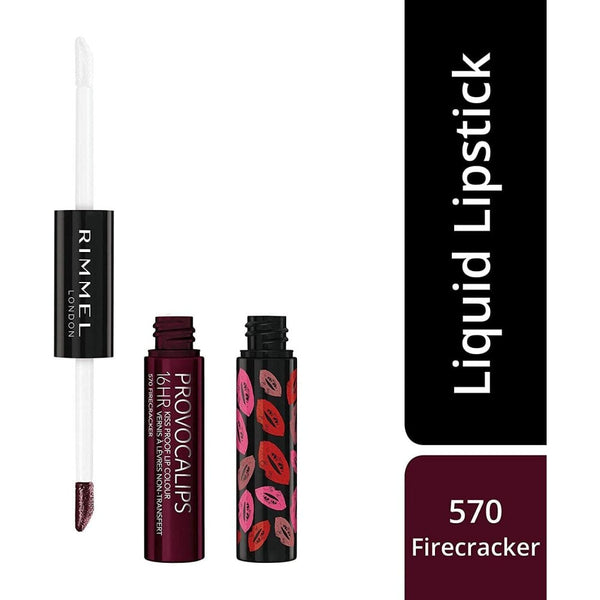 Rimmel London Rimmel Provocalips 16H Kissproof Lip Colour - 570 Firecracker - Health & Beauty > Personal Care > Cosmetics > Makeup > Lip Makeup > Lipsticks .