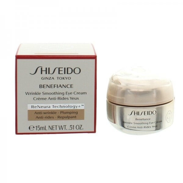 Shiseido Shiseido Benifiance Wrinkle Smoothing Eye Cream 15ml - Health & Beauty > Personal Care > Cosmetics > Skin Care > Eye Creams