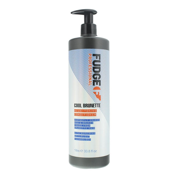 Fudge Fudge Professional Cool Brunette Blue Toning Conditioner 1000ml - Health & Beauty > Personal Care > Hair Care > Shampoo & Conditioner Conditioner