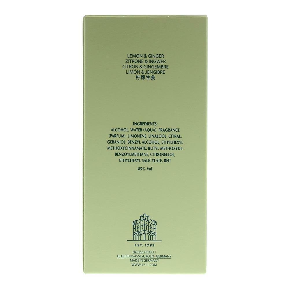 Muelhens Muelhens 4711 Acqua Colonia Lemon And Ginger EDC Spray 50ml - Health & Beauty > Personal Care > Cosmetics > Perfumes & Colognes > Colognes EDC