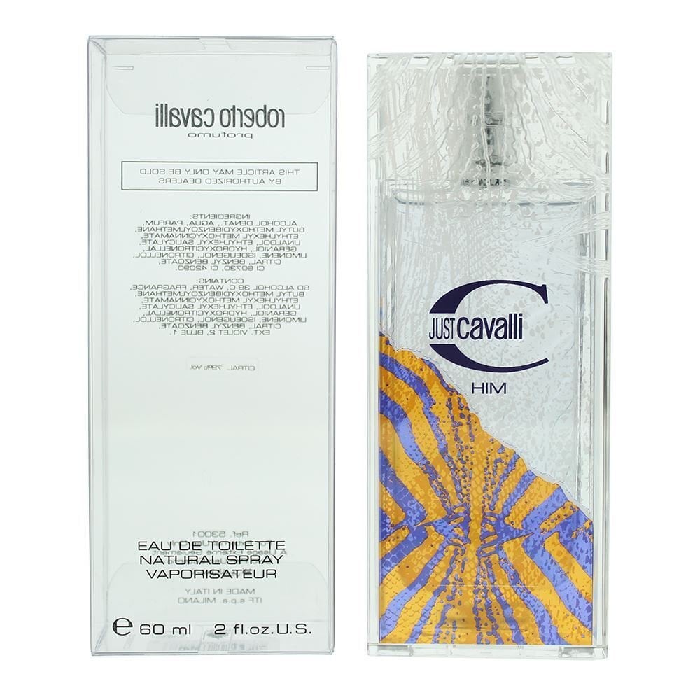 Roberto Cavalli Just Him 60ml EDT Spray