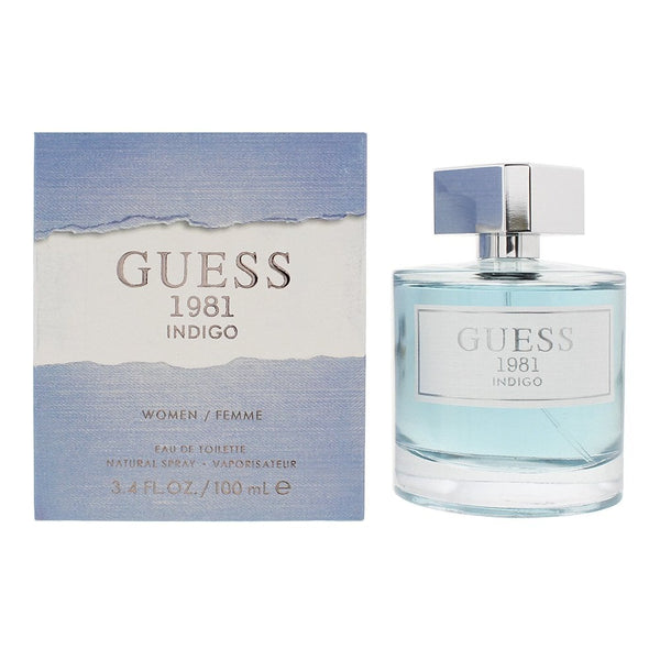 Guess Guess 1981 Indigo Women 100ml EDT Spray - Health & Beauty > Personal Care > Cosmetics > Perfumes & Colognes > Eaux De Toilette EDT
