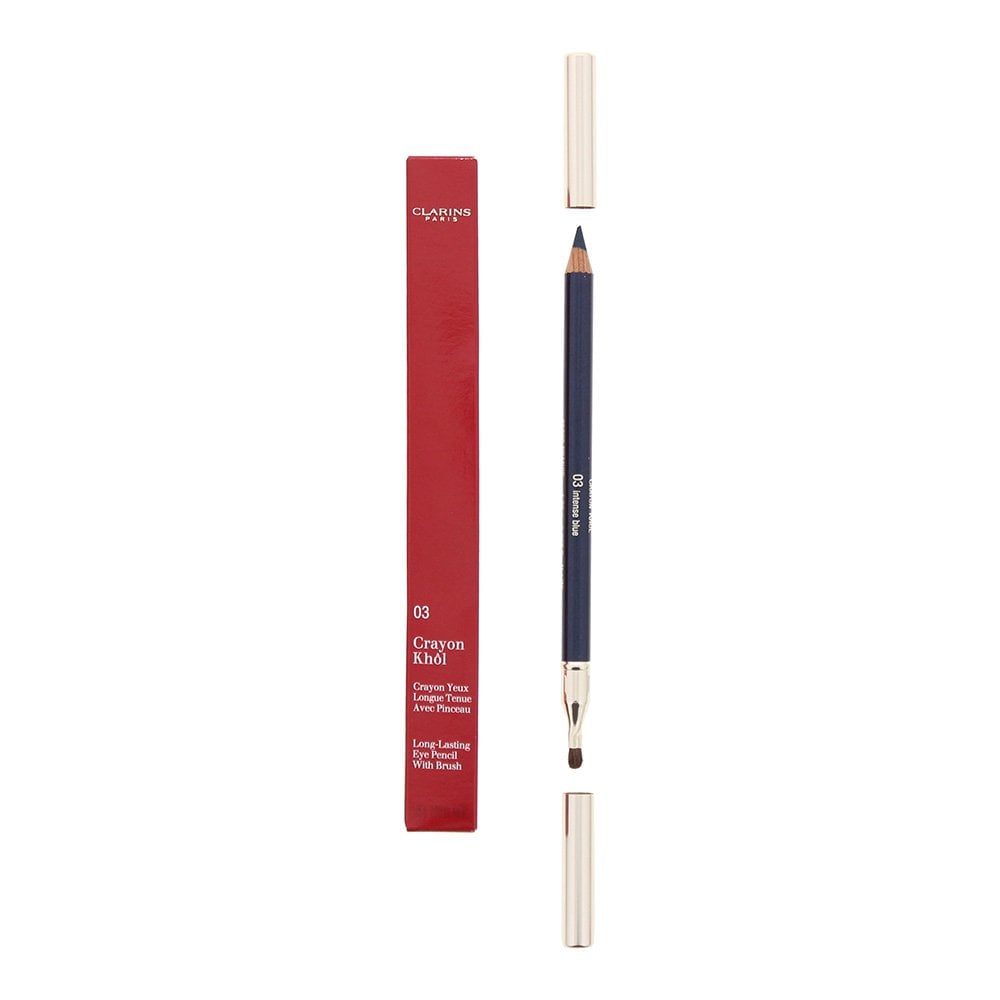 Clarins Clarins Crayon Khol Eye Pencil 1.05G With Brush - 03 Intense Blue -