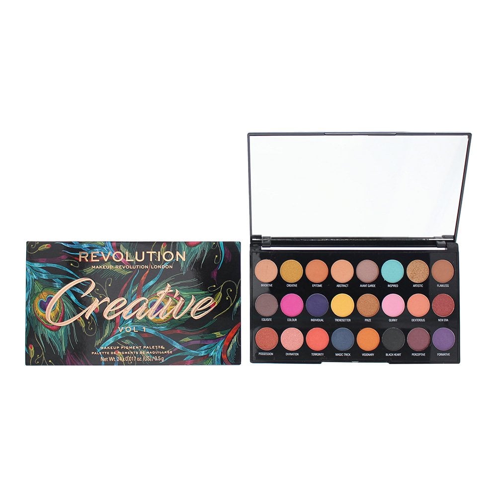Makeup Revolution Revolution Creative Vol 1 Eye Shadow Palette 12G - Health & Beauty > Personal Care > Cosmetics > Makeup > Eye Makeup > Eye Shadows Eye Shadow Palette