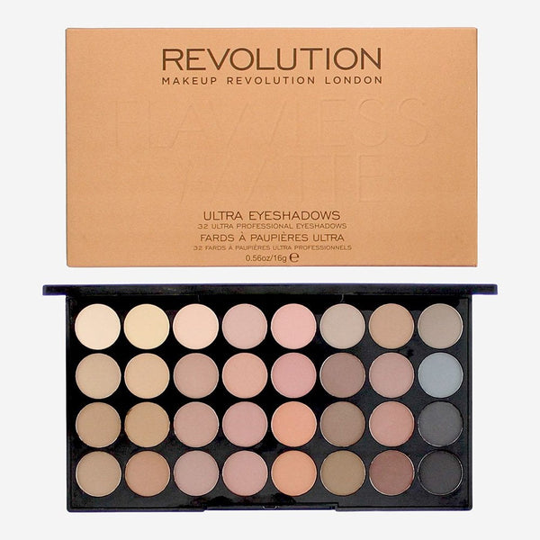 Makeup Revolution Revolution Flawless Matte Eye Shadow Palette 16G - Health & Beauty > Personal Care > Cosmetics > Makeup > Eye Makeup > Eye Shadows Eye Shadow Palette