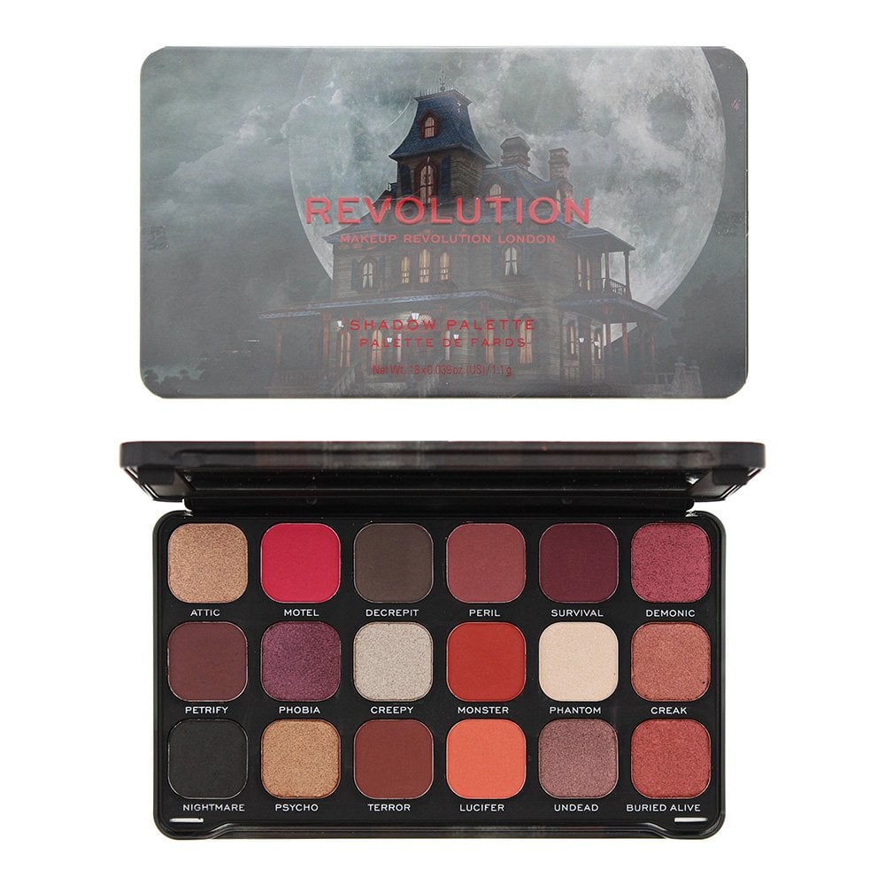 Makeup Revolution Revolution Haunted House Eye Shadow Palette 18 X 1.1G - Health & Beauty > Personal Care > Cosmetics > Makeup > Eye Makeup > Eye Shadows Eye Shadow Palette