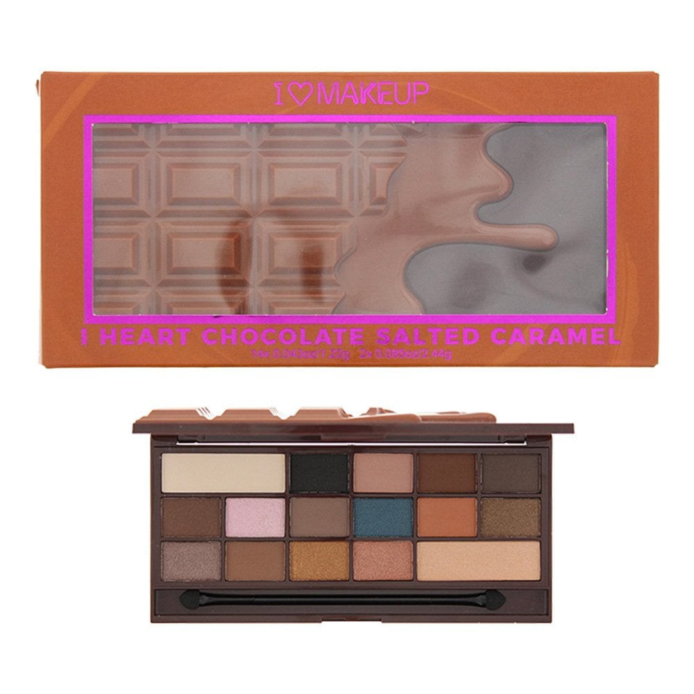 REVOLUTION Revolution I Heart Makeup I Heart Chocolate Salted Caramel Eye Shadow Palette -