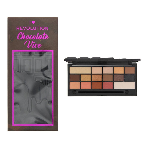 Makeup Revolution Revolution I Heart Revolution Eye Shadow Palette - Chocolate Vice - Health & Beauty > Personal Care > Cosmetics > Makeup > Eye Makeup > Eye Shadows Eye Shadow Palette