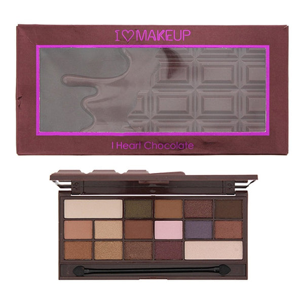Makeup Revolution Revolution I Heart Makeup I Heart Chocolate Eye Shadow Palette 22G - Health & Beauty > Personal Care > Cosmetics > Makeup > Eye Makeup > Eye Shadows Eye Shadow Palette