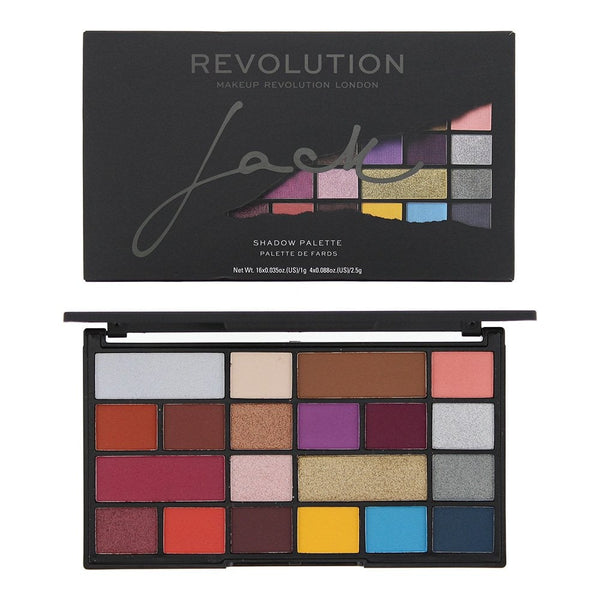 Makeup Revolution Revolution Jack Eye Shadow Palette 16 X 1G 4 X 2.5G - Health & Beauty > Personal Care > Cosmetics > Makeup > Eye Makeup > Eye Shadows Eye Shadow Palette