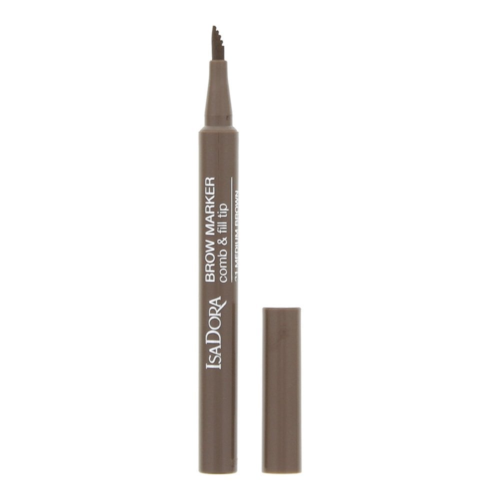 Isadora Isadora Brow Marker Brow Liner 1ml - 21 Medium Brown - Health & Beauty > Personal Care > Cosmetics > Makeup > Eye Makeup > Eyebrow Enhancers Eyebrow Pencil