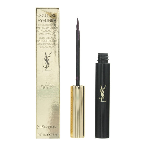 Yves Saint Laurent Ysl Couture Liquid Eyeliner 2.95ml - 14 Sulfurous Violet - Health & Beauty > Personal Care > Cosmetics > Makeup > Eye Makeup > Eyeliner Eyeliner