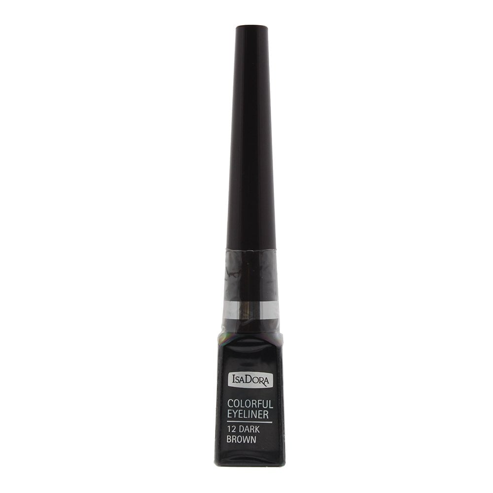 Isadora Isadora Colorful Liquid Eyeliner 3.7ml - 12 Dark Brown - Health & Beauty > Personal Care > Cosmetics > Makeup > Eye Makeup > Eyeliner Eyeliner