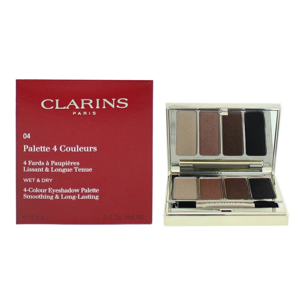 Clarins Clarins 4 Colour Wet And Dry Eyeshadow Palette 6.9G - 04 Oud -
