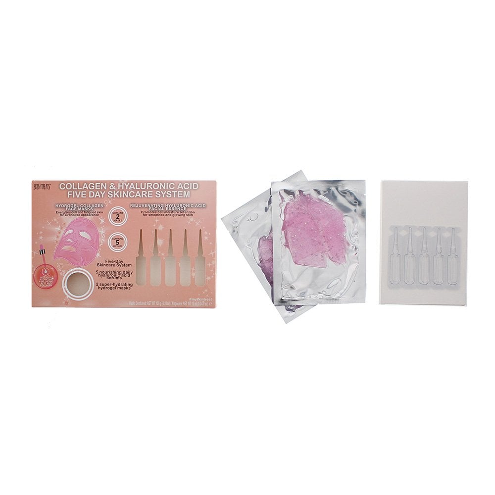 Skin Treats Skin Treats Collage Glitter And Hyaluronic Acid Ampoules 5 Day Skincare System - Health & Beauty > Personal Care > Cosmetics Face Mask