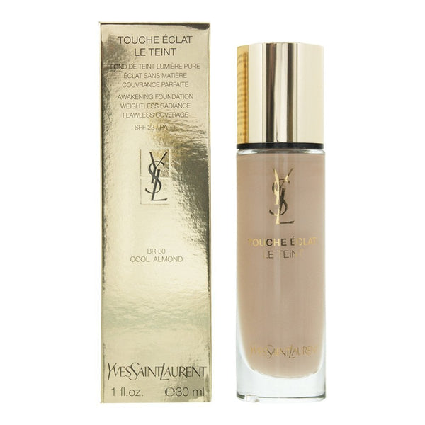 YSL YSL Touche Eclat Foundation SPF22 30ml - Br30 Cool Almond -