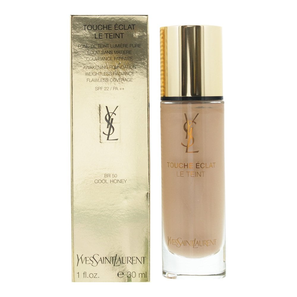 YSL YSL Touche Eclat Foundation SPF22 30ml - Br50 Cool Honey -