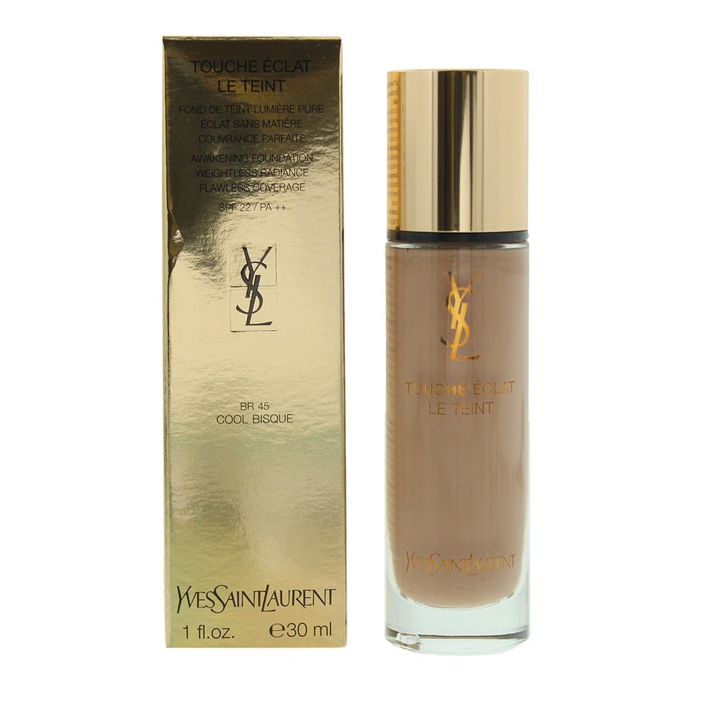 YSL YSL Touche Eclat Foundation SPF22 30ml - Br45 Cool Bisque -