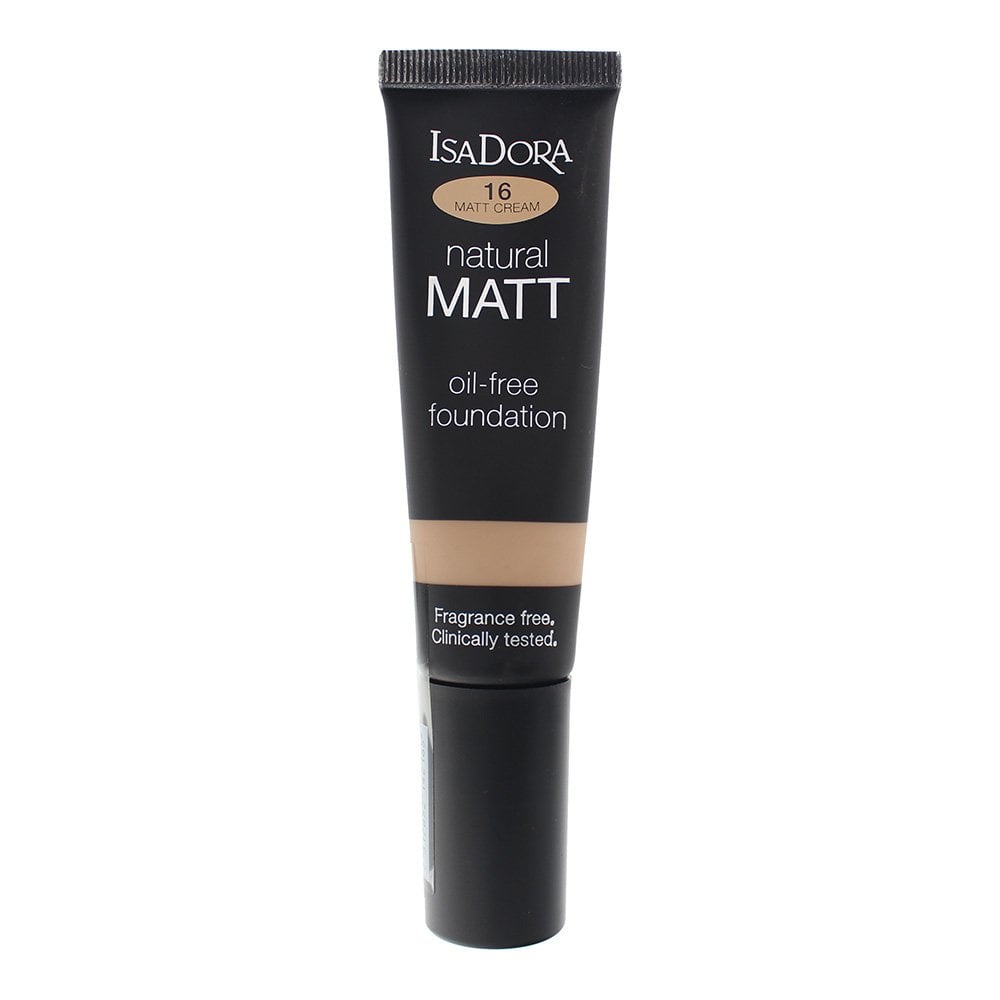 IsaDora Isadora Natural Matt Oil-Free Foundation 35ml - 16 Cream - Health & Beauty > Personal Care > Cosmetics > Makeup > Face Makeup > Foundations & Concealers Foundation