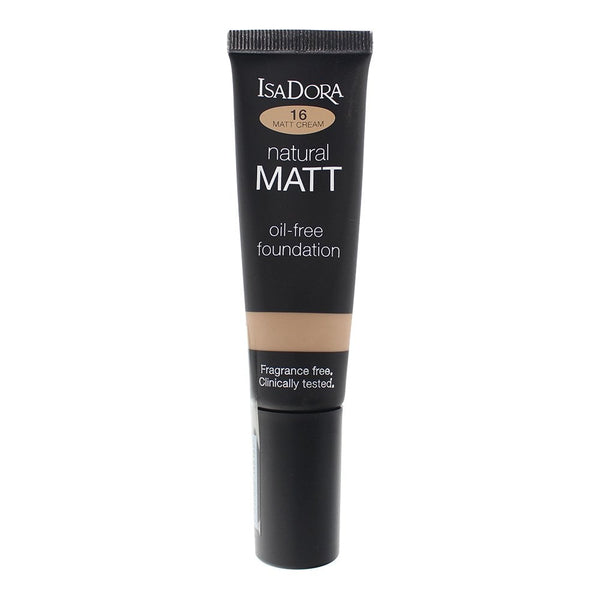 IsaDora Isadora Natural Matt Oil-Free Foundation 35ml - 16 Cream - Health & Beauty > Personal Care > Cosmetics > Makeup > Face Makeup > Foundations & Concealers Foundation