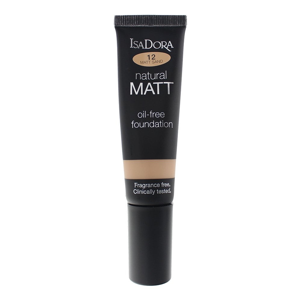 IsaDora Isadora Natural Matt Oil-Free Foundation 35ml - 12 Sand - Health & Beauty > Personal Care > Cosmetics > Makeup > Face Makeup > Foundations & Concealers Foundation