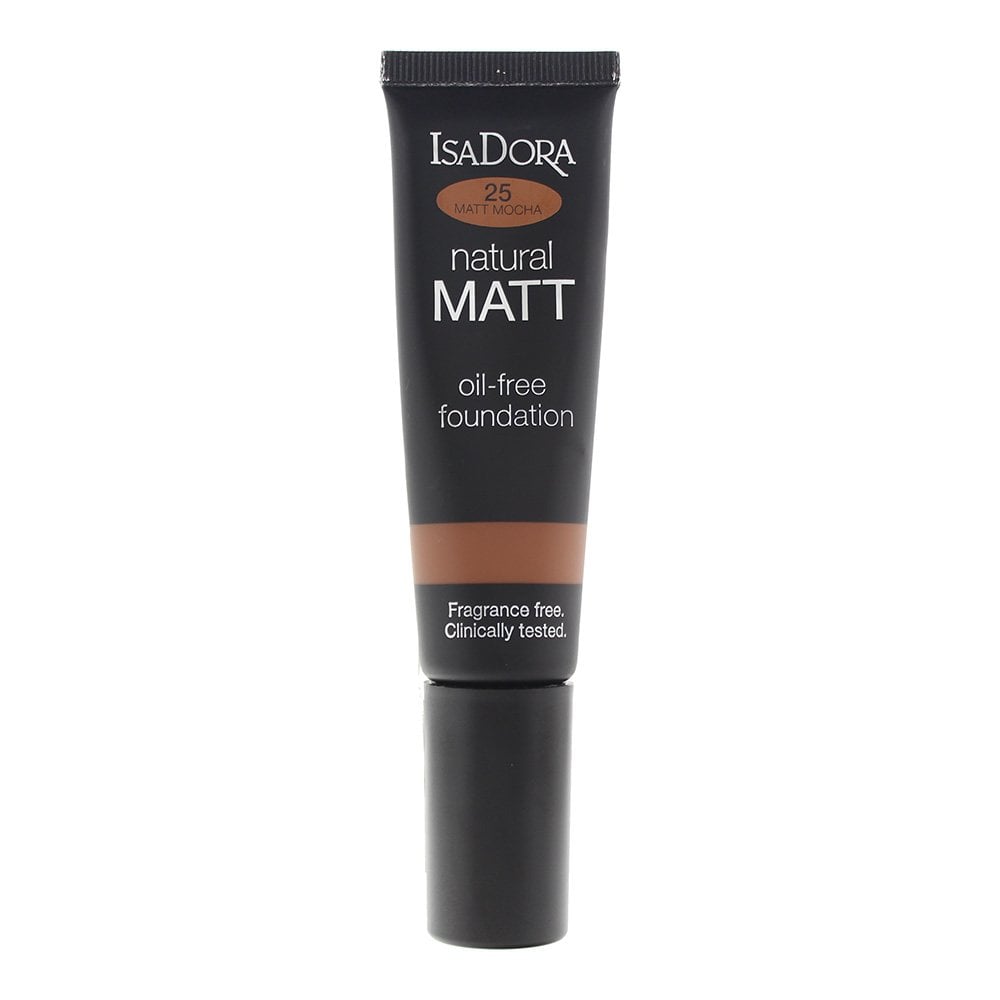 Isadora Isadora Natural Matt Oil-Free Foundation 35ml - 25 Mocha - Health & Beauty > Personal Care > Cosmetics > Makeup > Face Makeup > Foundations & Concealers Foundation