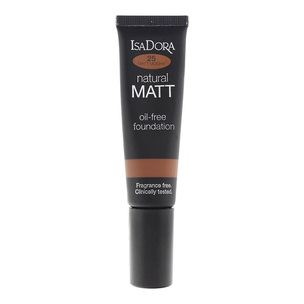 Isadora Isadora Natural Matt Oil-Free Foundation 35ml - 25 Mocha - Health & Beauty > Personal Care > Cosmetics > Makeup > Face Makeup > Foundations & Concealers Foundation