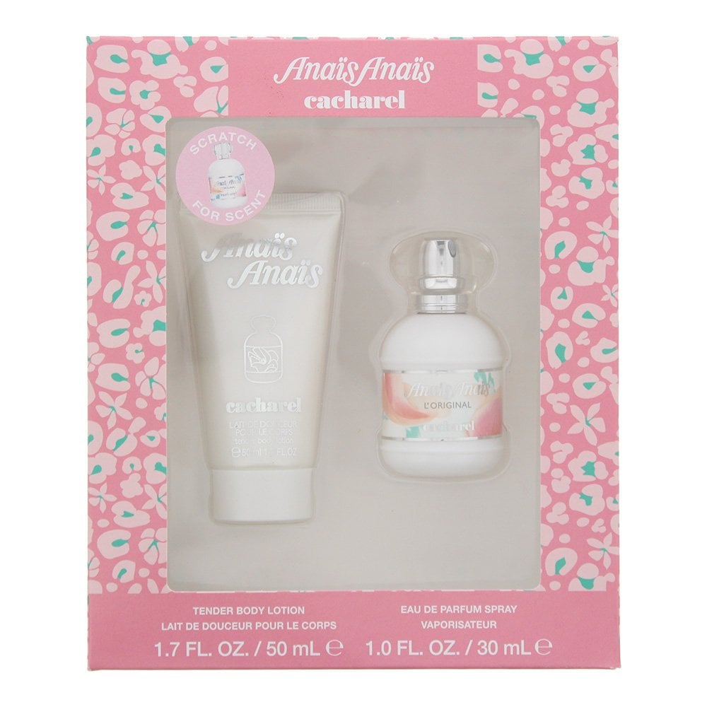 Cacharel Cacharel Anais Anais Gift Set 30ml EDT Spray + Body Lotion 50ml -