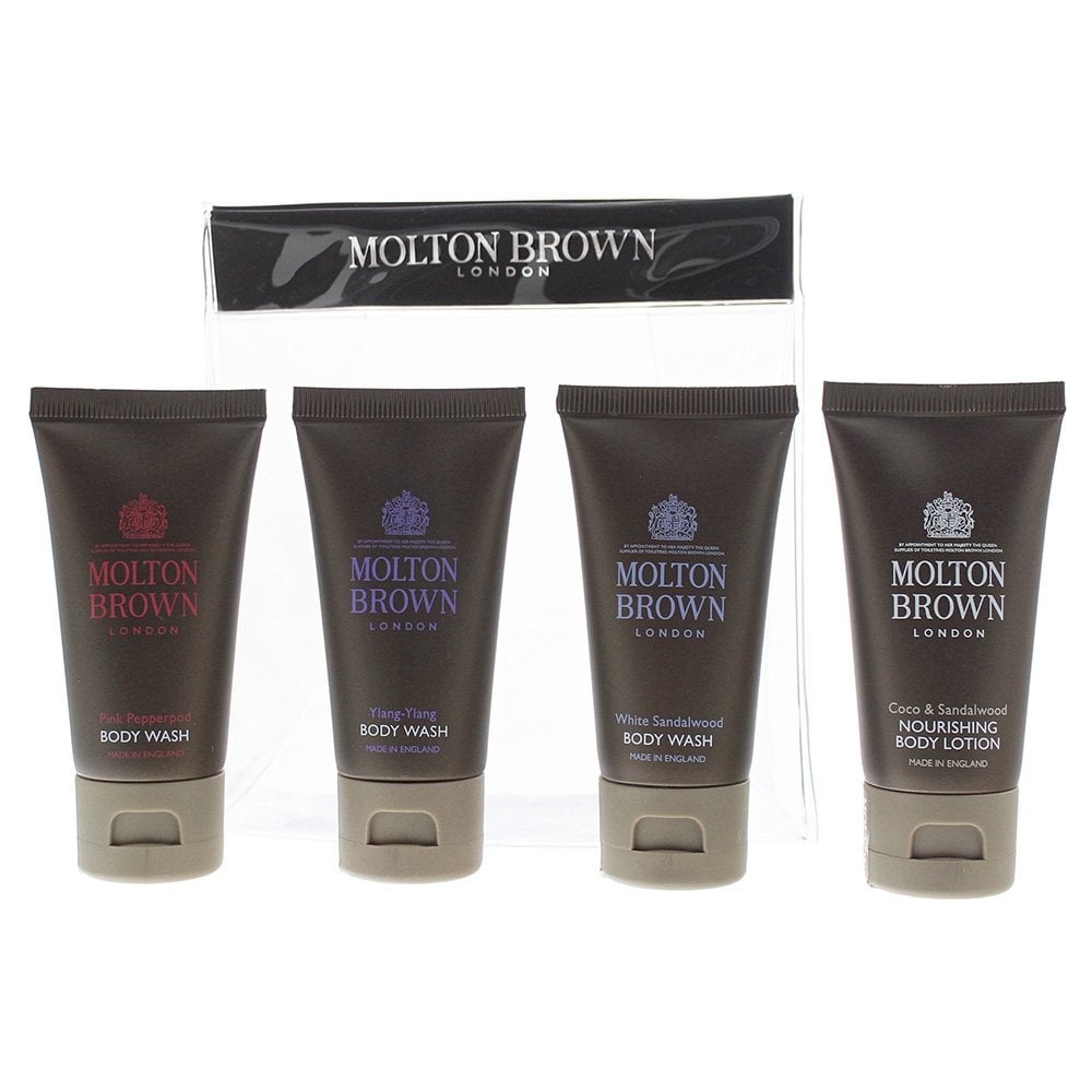 Molton Brown Molton Brown Gift Set: Coco Sandalwood B/L 30ml - Ylang Ylang B/W 30ml - White Sandalwood B/W 30ml - Pink Pepperpod B/W 30ml - Health & Beauty > Personal Care > Cosmetics > Perfumes & Colognes Gift Set