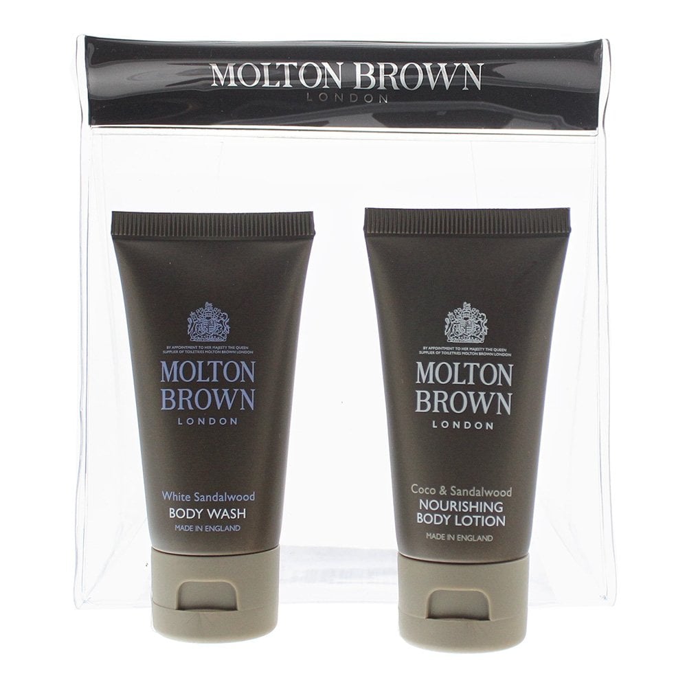 Molton Brown Molton Brown Gift Set: Coco Sandalwood Body Lotion 30ml - White Sandalwood Body Wash 30ml - Health & Beauty > Personal Care > Cosmetics > Perfumes & Colognes Gift Set