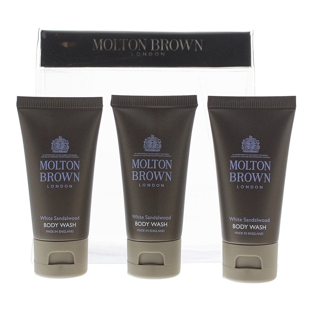 Molton Brown Molton Brown White Sandalwood Gift Set: 3 X Body Wash 30ml - Health & Beauty > Personal Care > Cosmetics > Perfumes & Colognes Gift Set