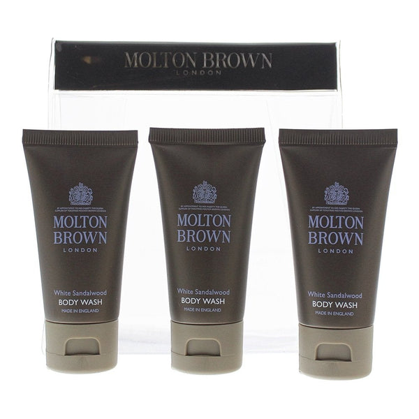 Molton Brown Molton Brown White Sandalwood Gift Set: 3 X Body Wash 30ml - Health & Beauty > Personal Care > Cosmetics > Perfumes & Colognes Gift Set