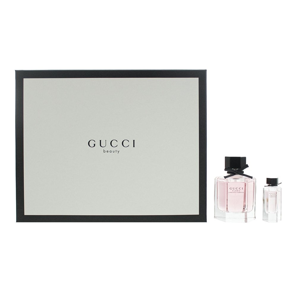 Gucci Gucci Flora Gorgeous Gardenia Gift Set 50ml EDT Spray + 5ml EDT -