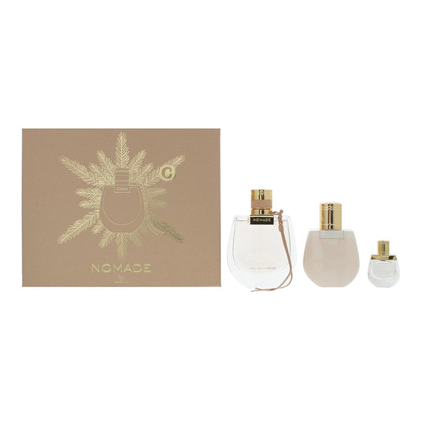 Chloe Chloe Nomade Gift Set 75Ml EDP Spray + 5Ml EDP + 100ml Body Lotion -