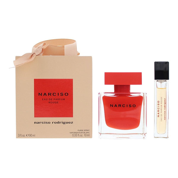 Narciso Rodriguez Narciso Rodriguez Narciso Rouge Gift Set 90ml EDP Spray + 10ml EDP -