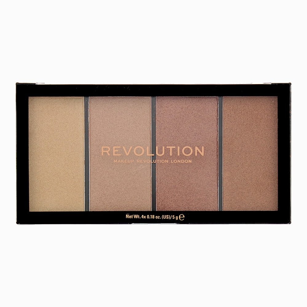 REVOLUTION Revolution Reloaded Lustre Lights Heatwave Highlighting Palette 4 X 5G -