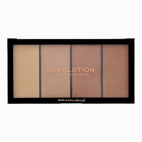 REVOLUTION Revolution Reloaded Lustre Lights Heatwave Highlighting Palette 4 X 5G -
